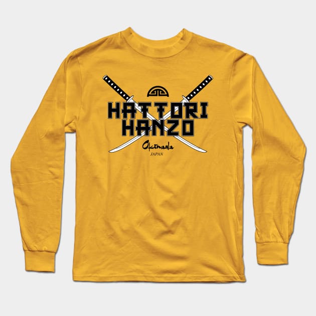 Hattori Hanzo Long Sleeve T-Shirt by Woah_Jonny